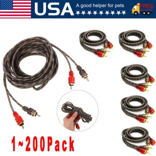 Rca audio cable - rca, twisted