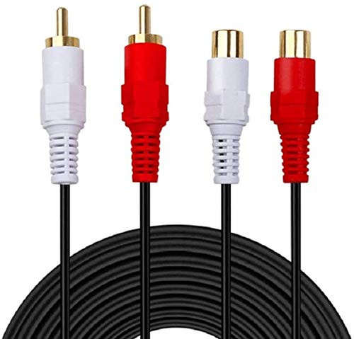 Rca cable gold plated - plated, 2