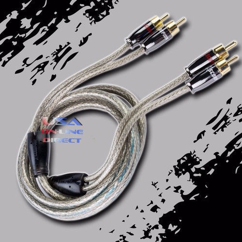 12ft car stereo - audio, braided