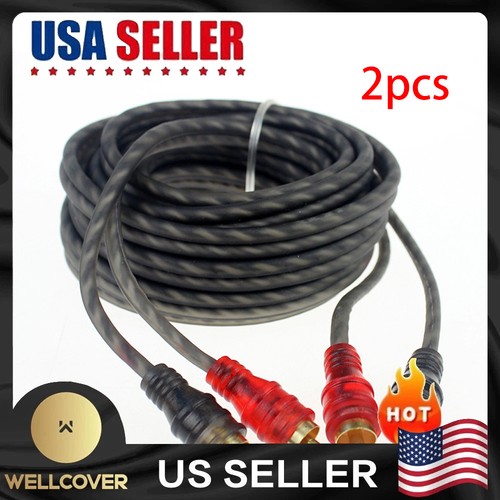 New 2pcs rca cables - new,